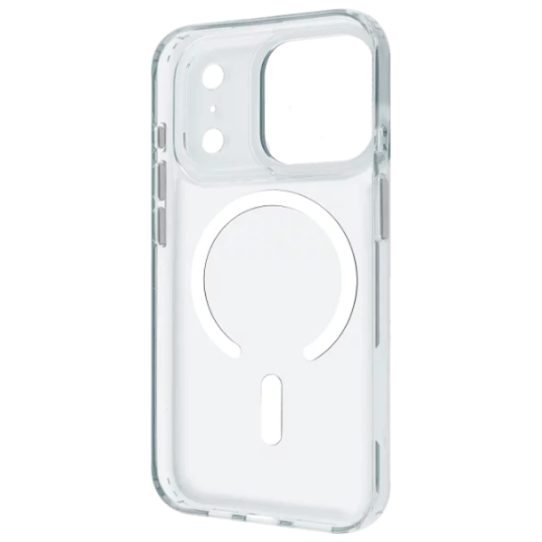 Чехол для смартфона Apple iPhone 17 Pro Max Apple / MagSafe Back / ТПУ / Черный Белый photo 2