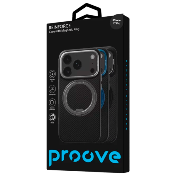 Husă pentru smartphone Apple iPhone 17 Pro Apple / MagSafe Back / TPU / Carbon Black photo 5