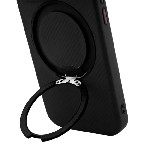 Husă pentru smartphone Apple iPhone 17 Pro Max Apple / MagSafe Back / TPU / Carbon Black photo 3