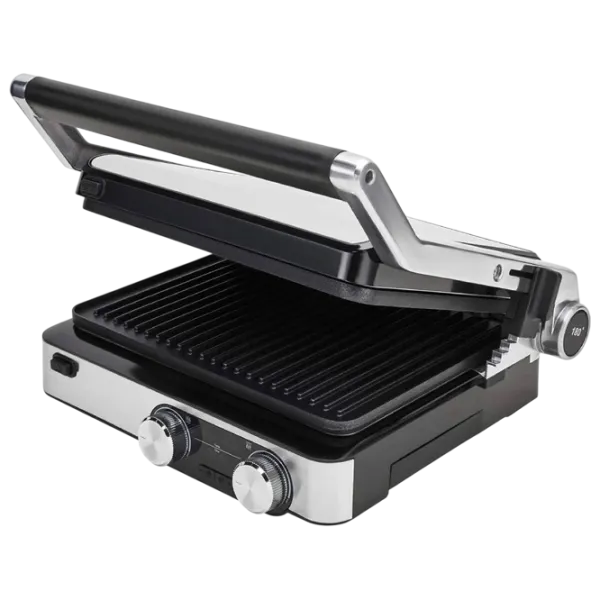 Grill electric Polaris PGP 7001D Contact, Barbecue / 2000 W / Black Silver photo 3