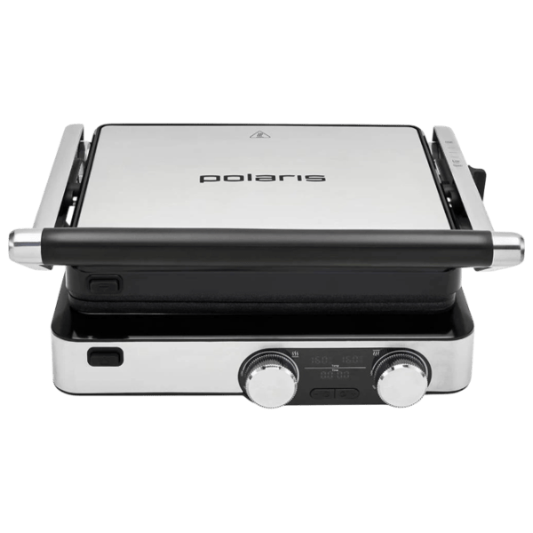 Grill electric Polaris PGP 7001D Contact, Barbecue / 2000 W / Black Silver photo 4