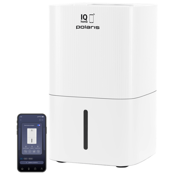 Umidificator de aer Polaris PAW0804 Wi-Fi Tradițional/ White photo 3