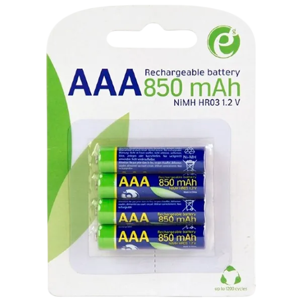 Acumulator Energenie EG-BA-AAA8R4-01  1.2 V / 4 buc. photo 1