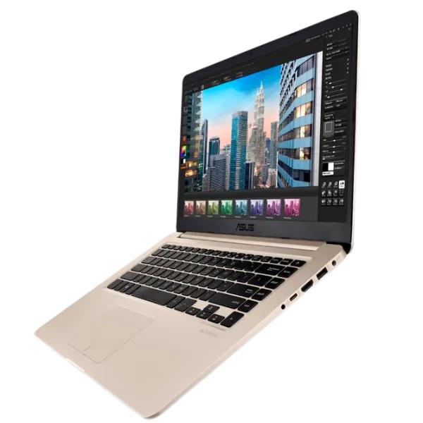 Asus VivoBook S510UR Core i3 7100U / 4 GB / / VGA Discretă / Gold photo 2