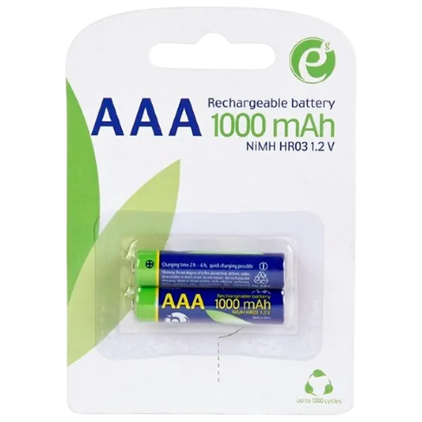 Acumulator Energenie EG-BA-AAA10-01  1.2 V / 2 buc. photo 1