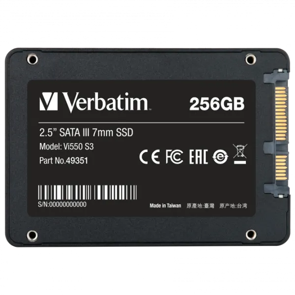 SSD Verbatim Vi550 S3 256 ГБ 2.5'' photo 3