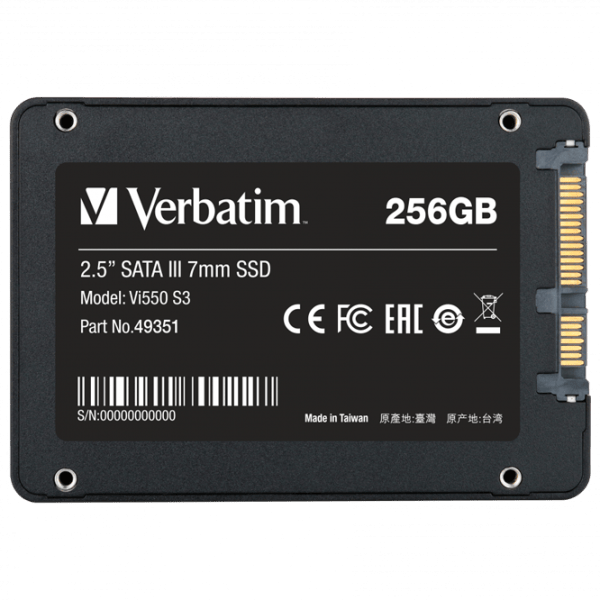 SSD Verbatim Vi550 S3 256 ГБ 2.5'' photo 3