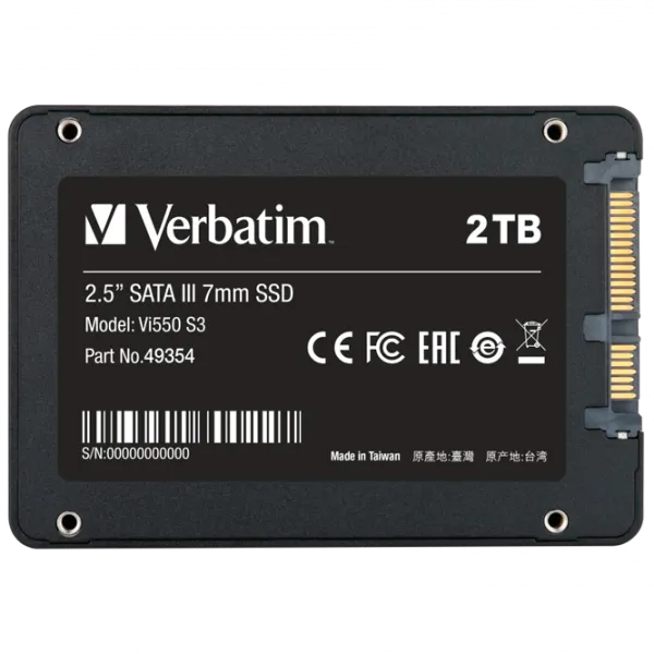 SSD Verbatim Vi550 S3 2 ТБ 2.5'' photo 3