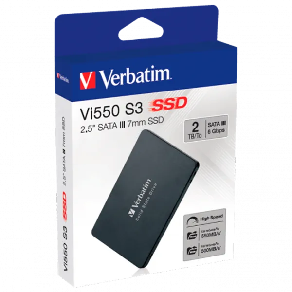 SSD Verbatim Vi550 S3 2 ТБ 2.5'' photo 4