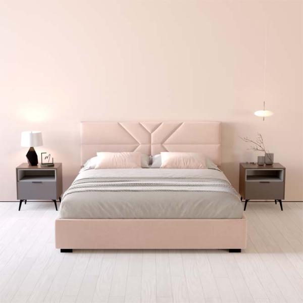 Кровать My-Style my-Sona Mocca 180 x 200 см / Фанера / Светло-розовый photo 4