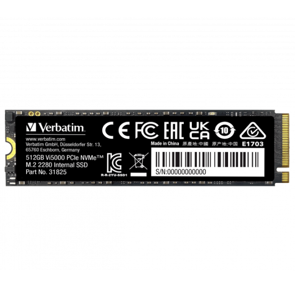 SSD Verbatim Vi5000 512 ГБ M.2 NVMe photo 1