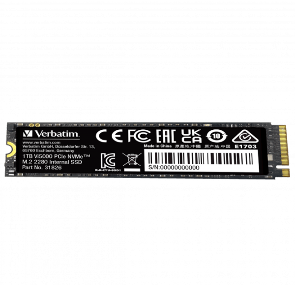 SSD Verbatim Vi5000 1 ТБ M.2 NVMe photo 1