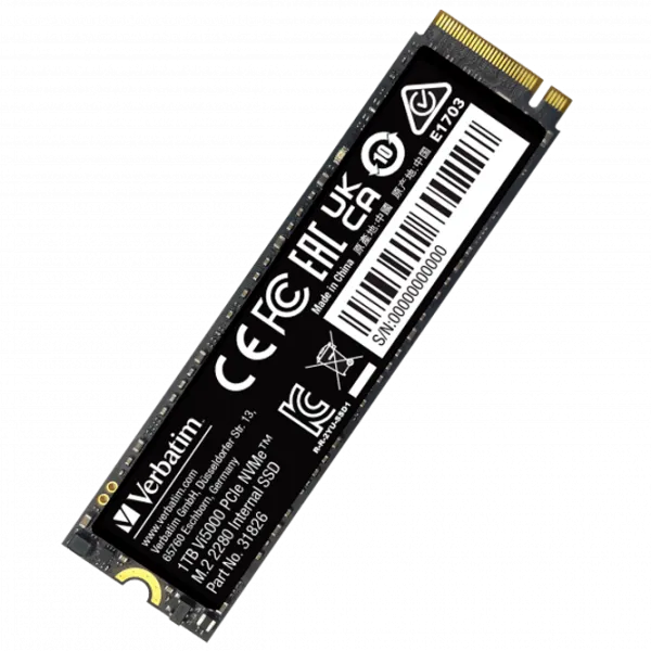 SSD Verbatim Vi5000 1 ТБ M.2 NVMe photo 2