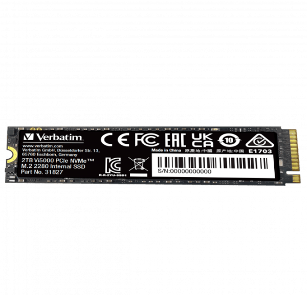 SSD Verbatim Vi5000 2 ТБ M.2 NVMe photo 2