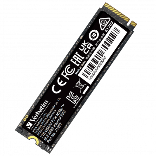SSD Verbatim Vi5000 2 ТБ M.2 NVMe photo 3