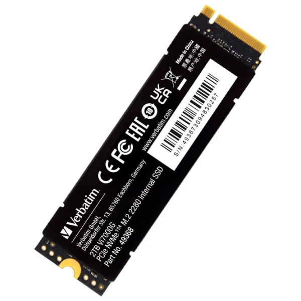 SSD Verbatim Vi7000G 2 ТБ M.2 NVMe photo 6