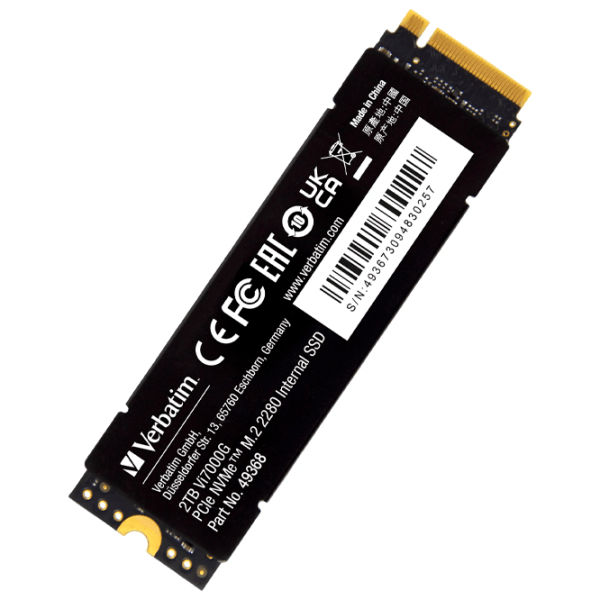 SSD Verbatim Vi7000G 2 ТБ M.2 NVMe photo 6
