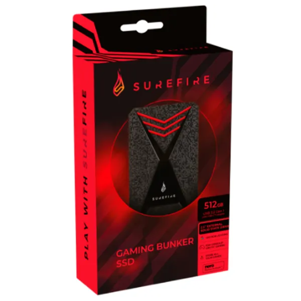 SSD Verbatim Surefire GX3 Gaming 512 ГБ 53683 / Черный photo 6