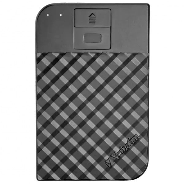 Внешний накопитель HDD Verbatim Fingerprint Secure 2 ТБ 53651 / Черный photo 1