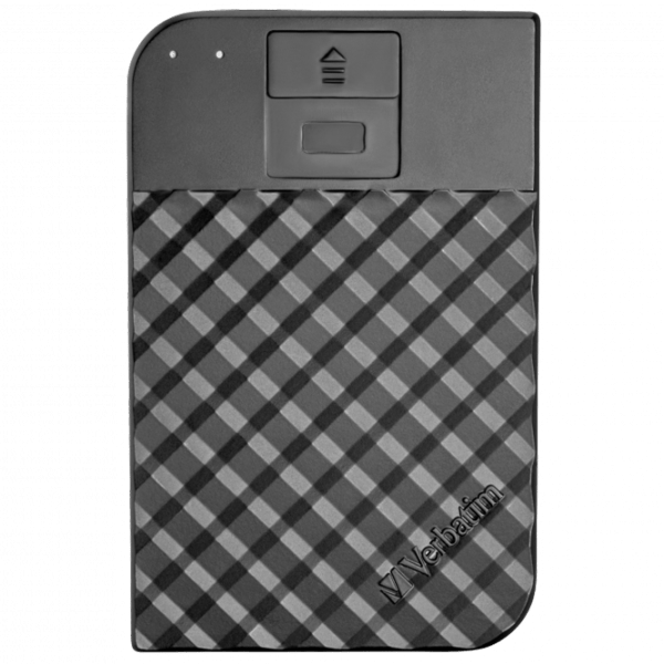 Внешний накопитель HDD Verbatim Fingerprint Secure 2 ТБ 53651 / Черный photo 1