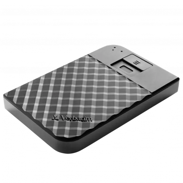 Внешний накопитель HDD Verbatim Fingerprint Secure 2 ТБ 53651 / Черный photo 2