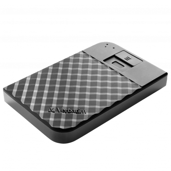 Внешний накопитель HDD Verbatim Fingerprint Secure 2 ТБ 53651 / Черный photo 2