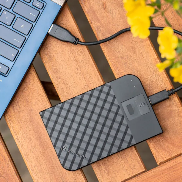 Внешний накопитель HDD Verbatim Fingerprint Secure 2 ТБ 53651 / Черный photo 6