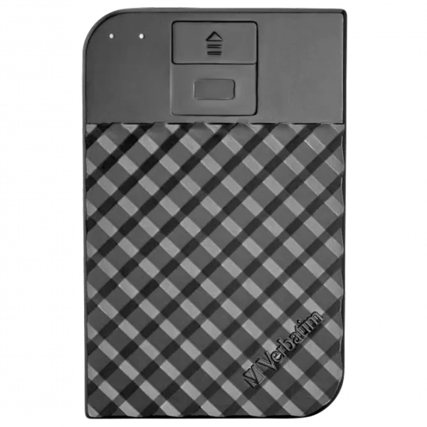 Внешний накопитель HDD Verbatim Fingerprint Secure 1 ТБ 53650 / Черный photo 1