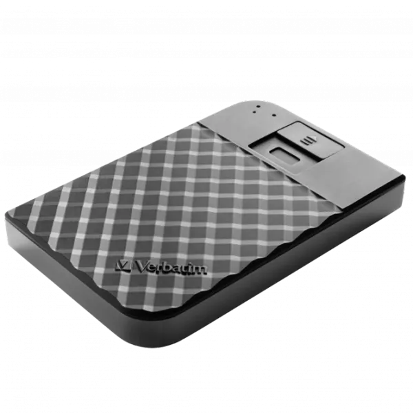 Внешний накопитель HDD Verbatim Fingerprint Secure 1 ТБ 53650 / Черный photo 2