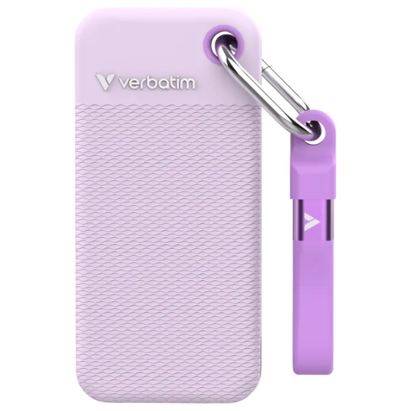 SSD Verbatim Pocket Colour Edition 2 ТБ 32323 / Фиолетовый photo 1