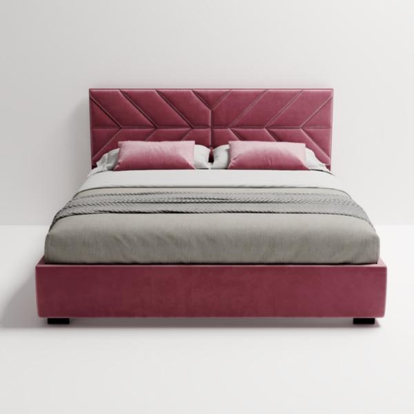 Кровать My-Style my-Lora Galaxy 200 x 200 см / Фанера / Пурпурный photo 2