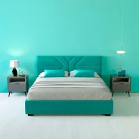 Pat My-Style my-Sona Mocca 160 x 200 cm / Placaj / Teal photo 4