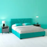 Pat My-Style my-Sona Mocca 160 x 200 cm / Placaj / Teal photo 5