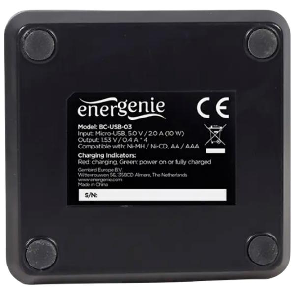 Încărcător pentru baterii Energenie BC-USB-03   / 1 buc. photo 3