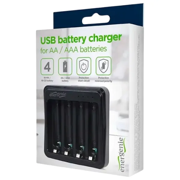 Încărcător pentru baterii Energenie BC-USB-03   / 1 buc. photo 4