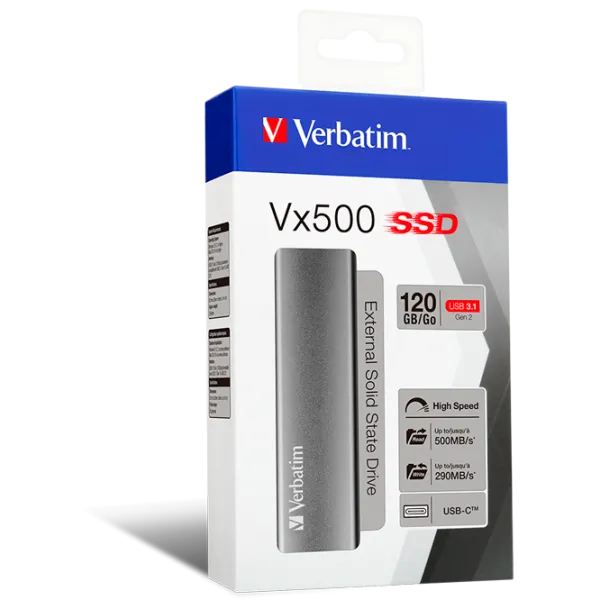 SSD Verbatim Vx500 120 ГБ 47441 / Серебряный photo 5