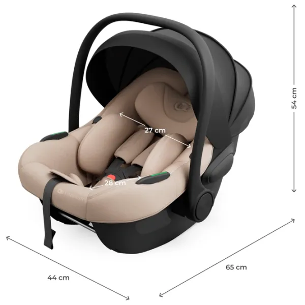 Scaun auto KinderKraft I-Light  0 luni - 1 an / 13 kg / Beige photo 4