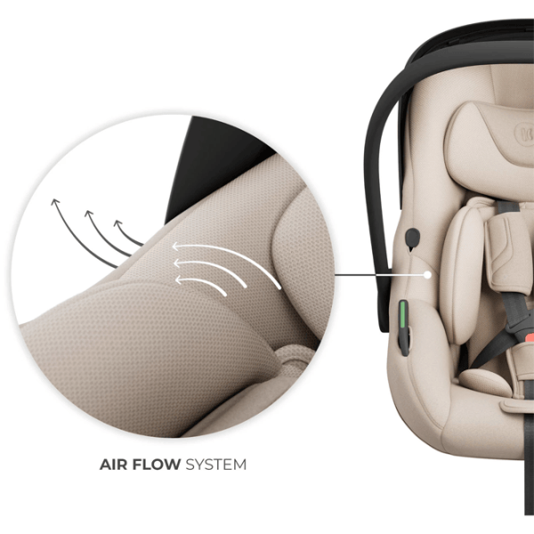 Scaun auto KinderKraft I-Light  0 luni - 1 an / 13 kg / Beige photo 5