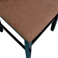Scaun de bucătărie Evelin Deppa R Burnish oak Stofă/ Dark Brown Gray photo 5