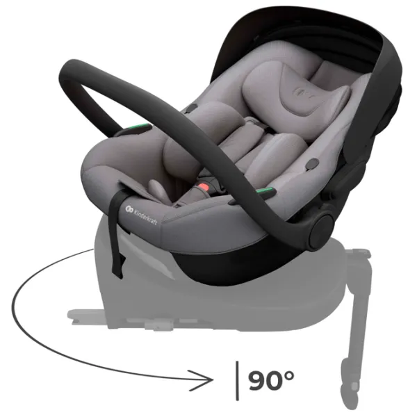 Scaun auto KinderKraft I-Light  0 luni - 1 an / 13 kg / Gray photo 10