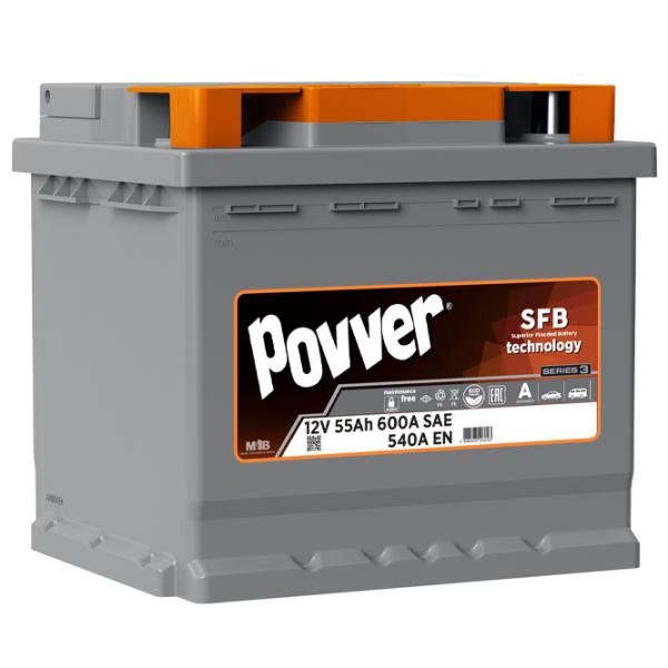 Acumulator auto Povver 64715 540A / 55 Ah  photo 1