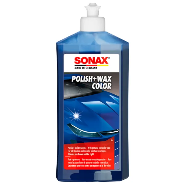 Средство для ухода Sonax 296200 Пластик / для полировки воском photo 1
