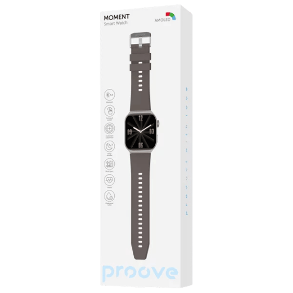 Умные часы Proove Moment  1.85" / 47 мм / Титан - Бежевый /  photo 3