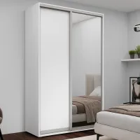 Dulap Nex Home NX-1741 180 x 60 x 220 / DSP / Alb