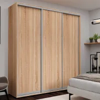 Dulap Nex Home NX-1762 220 x 60 x 240 / DSP / Stejar Sonoma