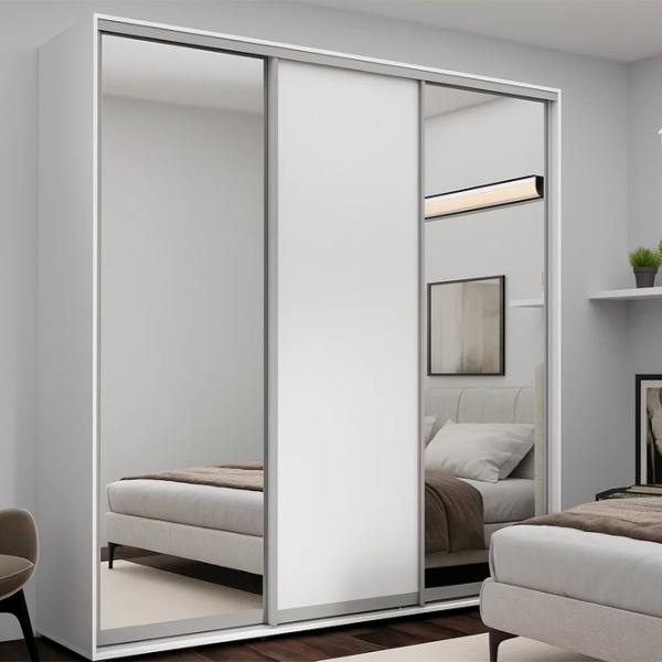Dulap Nex Home NX-1768 240 x 60 x 240 / DSP / Alb photo 1