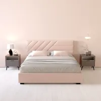 Кровать My-Style my-Lani Galaxy 160 x 200 см / Фанера / Светло-розовый photo 6