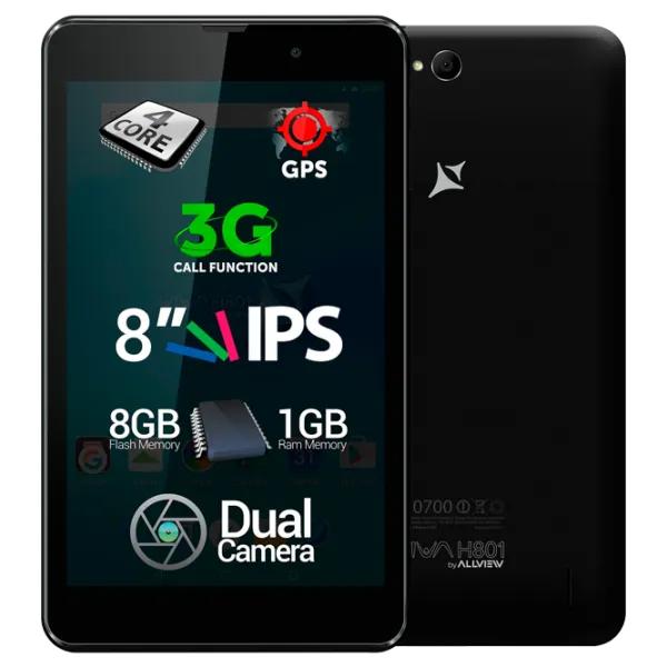 Планшет Allview H801  1 ГБ/8 ГБ 3G Черный photo 1