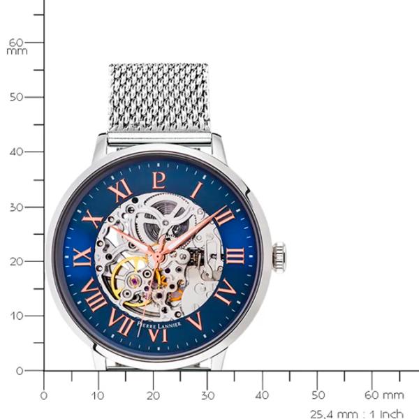 Ceas de mână pentru bărbați Pierre Lannier 391C168 Mecanic / 42 mm photo 6