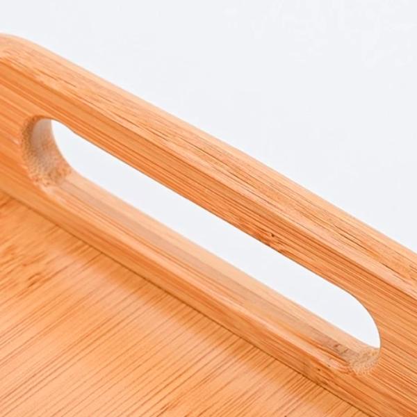 Măsuță de servire 4Life Bamboo Tray Dreptunghiulară / Bambus photo 4